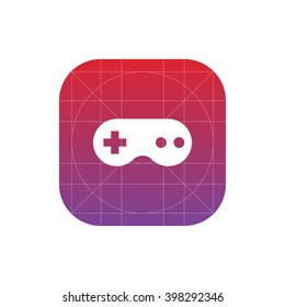 joystick icon. vector eps10 icon