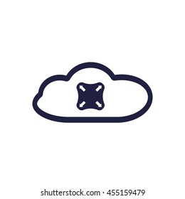 joystick Icon, vector, icon flat