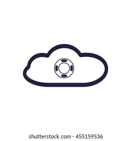 joystick Icon, vector, icon flat