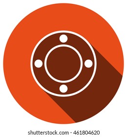 joystick Icon, vector, icon flat