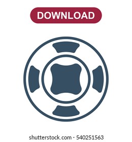 Joystick Icon Vector flat design style