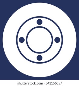 Joystick Icon Vector flat design style