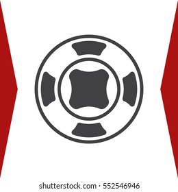 Joystick Icon Vector flat design style