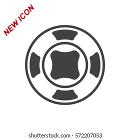 Joystick Icon Vector flat design style