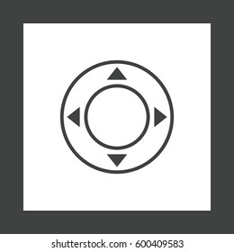 Joystick Icon Vector flat design style