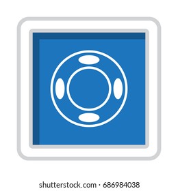 Joystick Icon Vector flat design style