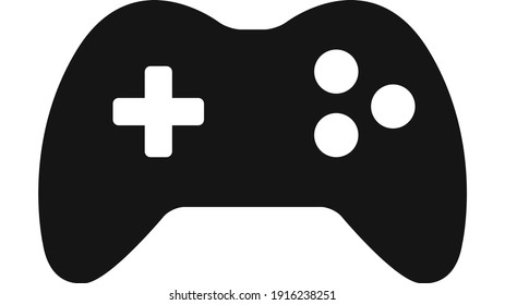 Joystick icon vector, game symbol. Play pictogram, flat vector sign isolated on white background. Simple vector illustration for graphic and web design.
