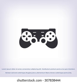 Joystick icon . Vector illustration