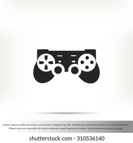 Joystick icon . Vector illustration