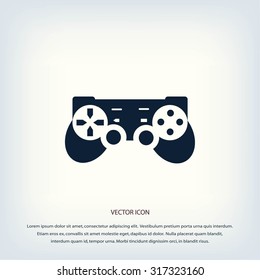 Joystick icon . Vector illustration