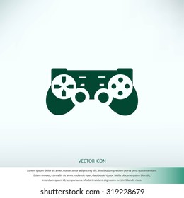 Joystick icon . Vector illustration