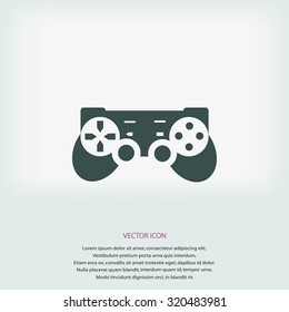 Joystick icon . Vector illustration