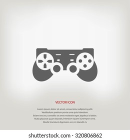 Joystick icon . Vector illustration