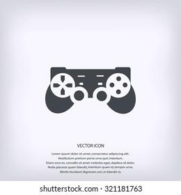 Joystick icon . Vector illustration