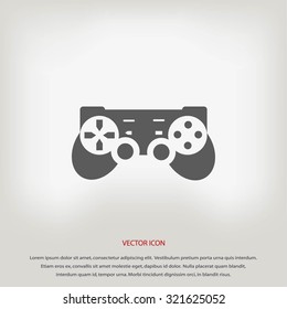 Joystick icon . Vector illustration