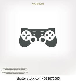 Joystick icon . Vector illustration