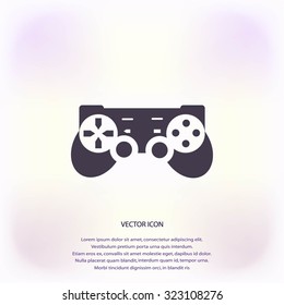 Joystick icon . Vector illustration