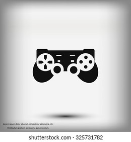 Joystick icon . Vector illustration