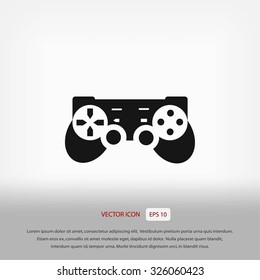 Joystick icon . Vector illustration