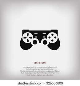 Joystick icon . Vector illustration