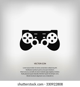 Joystick icon . Vector illustration