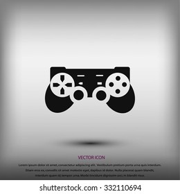 Joystick icon . Vector illustration