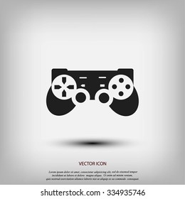 Joystick icon . Vector illustration