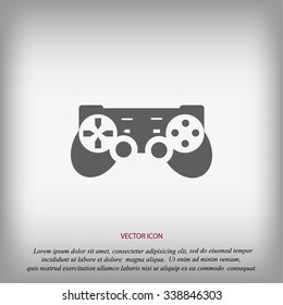 Joystick icon . Vector illustration