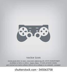 Joystick icon . Vector illustration