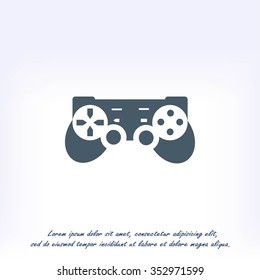 Joystick icon . Vector illustration