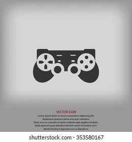 Joystick icon . Vector illustration