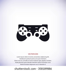 Joystick icon. Vector illustration