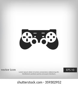Joystick icon . Vector illustration
