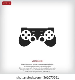 Joystick icon . Vector illustration