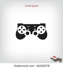 Joystick icon . Vector illustration