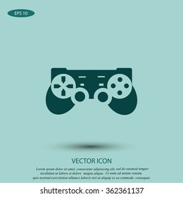 Joystick icon . Vector illustration