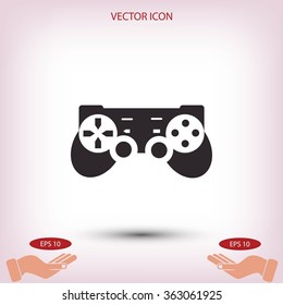 Joystick icon . Vector illustration