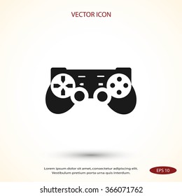 Joystick icon . Vector illustration