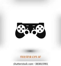 Joystick icon . Vector illustration