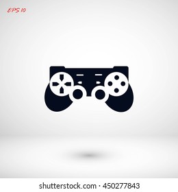 Joystick icon . Vector illustration