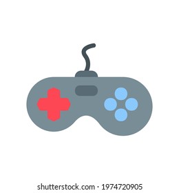 Joystick icon vector illustration in flat style about multimedia for any projects, use for website mobile app presentation