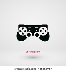 Joystick icon . Vector illustration, flat design best vector icon