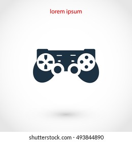 Joystick icon . Vector illustration, flat design best vector icon