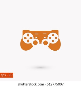 Joystick icon . Vector illustration, flat design best vector icon