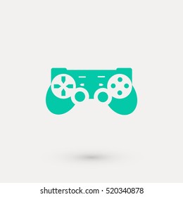 Joystick icon . Vector illustration, flat design best vector icon