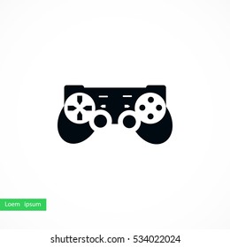 Joystick icon . Vector illustration, flat design best vector icon
