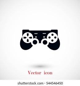 Joystick icon . Vector illustration, flat design best vector icon