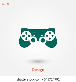 Joystick icon . Vector illustration, flat design best vector icon