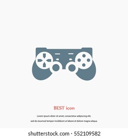 Joystick icon . Vector illustration, flat design best vector icon