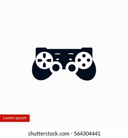 Joystick icon . Vector illustration, flat design best vector icon